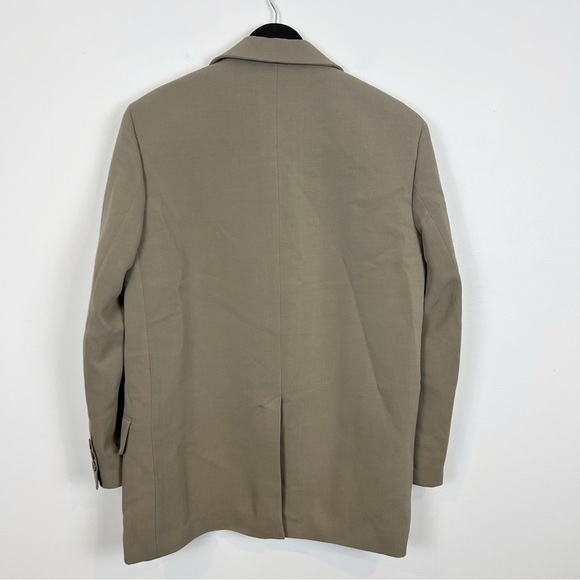 Zara Oversized Blazer Tan Size Medium - Picture 5 of 5